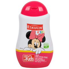 Eskulin Kids Hair & Body Wash 2 in 1 Clean and Smooth Minnie 280 ml