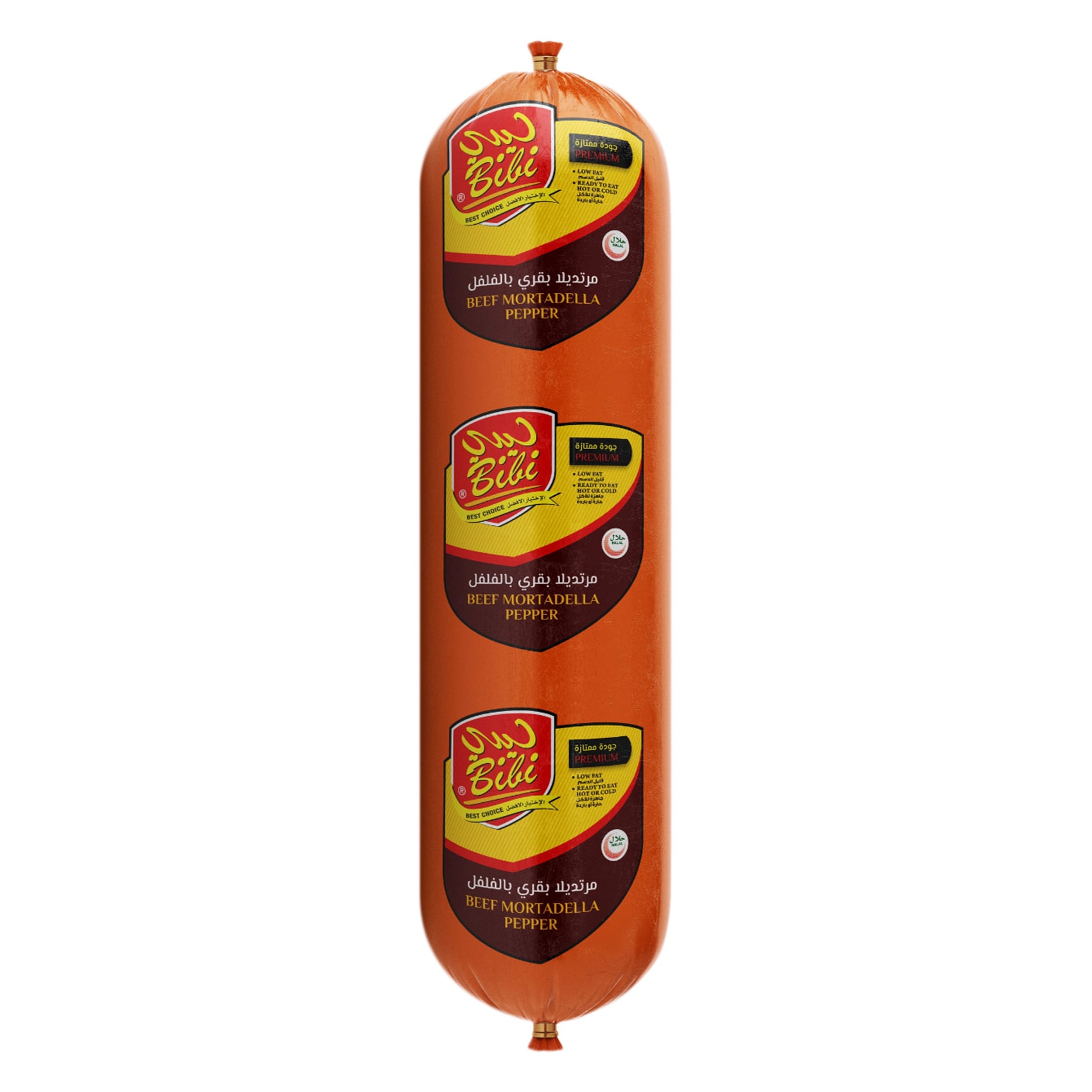 Bibi Beef Mortadella Pepper 500g