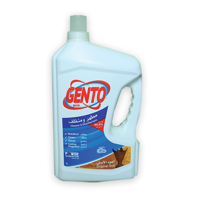 Gento Cleaner and Disinfectant Original Oud 3L