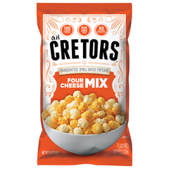 G.H.Cretors Four Cheese Popcorn 142g