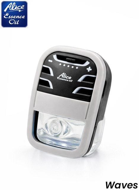 Alice Essence Oil Car Air Vent Freshener Waves with 5 Level Fragrance Control