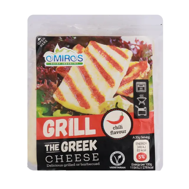 Grill Cheese Slice Chilli 200G