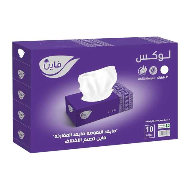 Luxe Facial Tissue 3Ply
