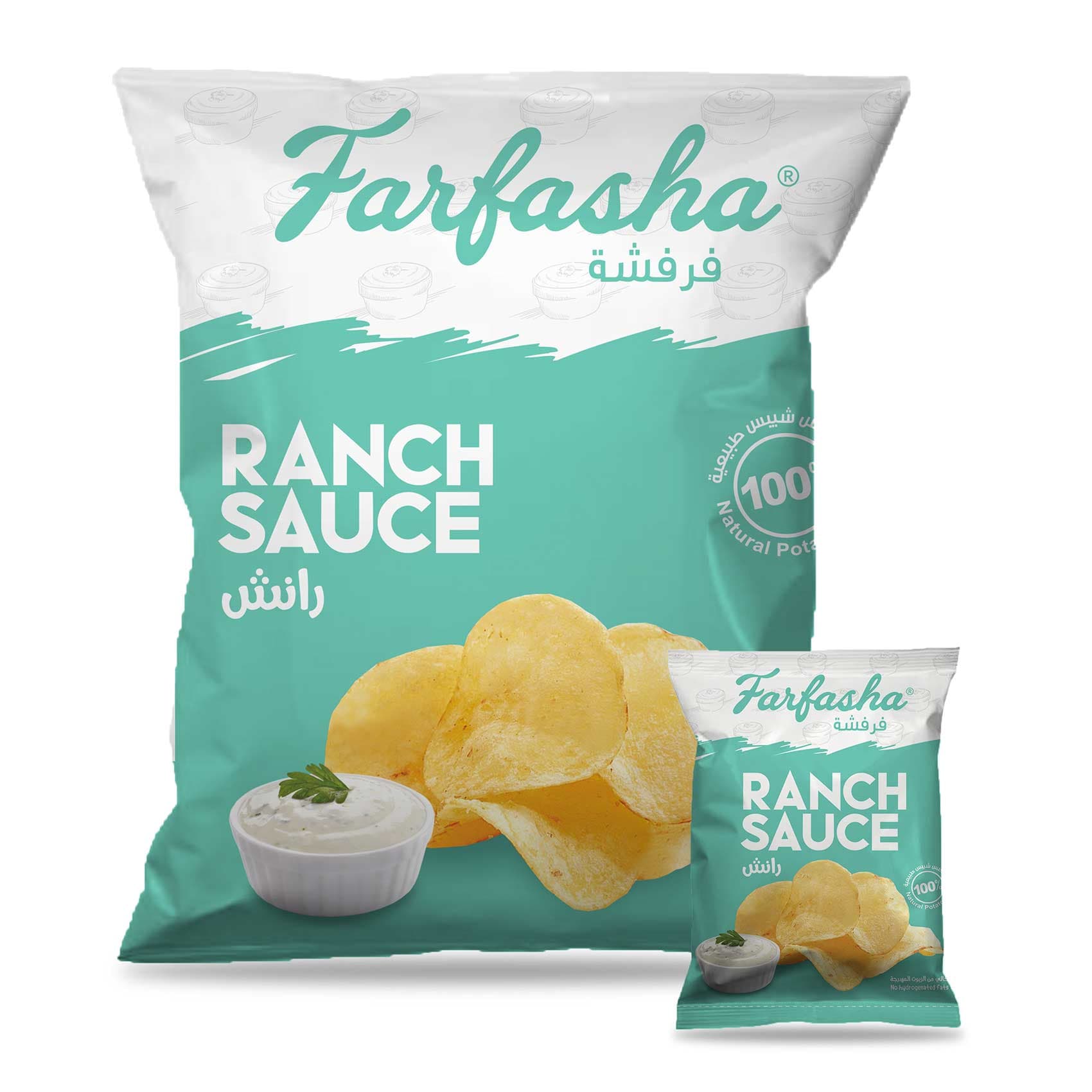 Farfasha Potato Chips Ranch 21g x12