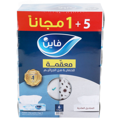 Fine Facial Tissues 5+1packs