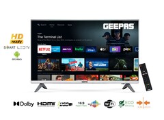 Geepas 32" HD Smart LED TV GLED3202SEHD