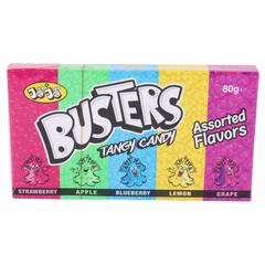 Jojo Busters Tangy Candy Assorted Flavors 80g