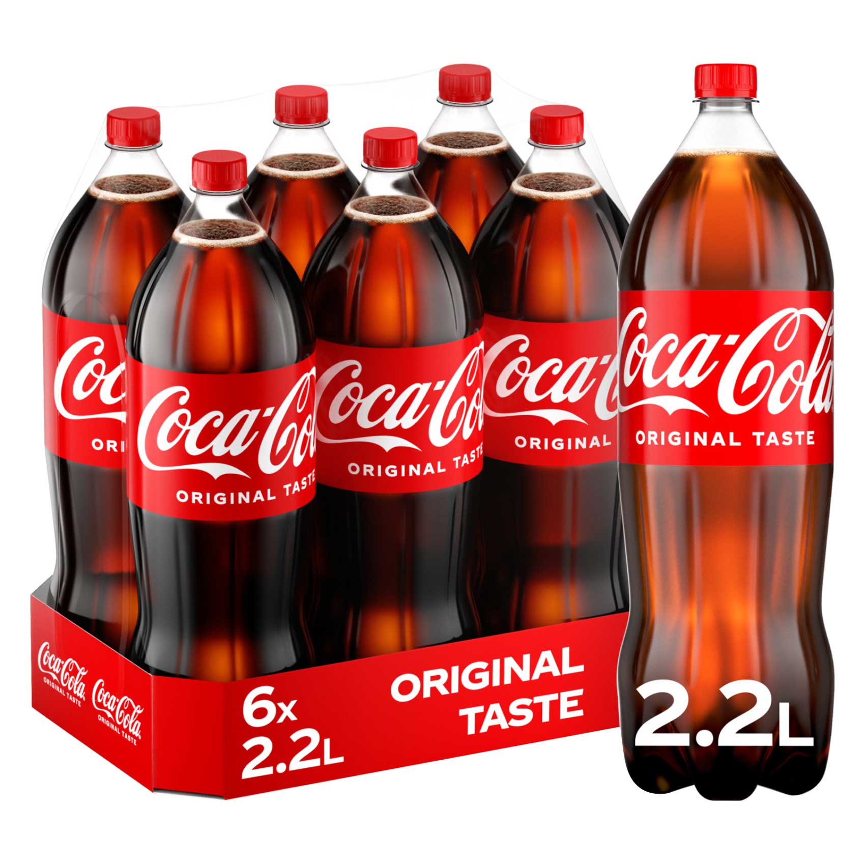 Coca Cola Original Soft Drink 6*2.2L