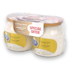 Puck Spreadable Cheddar Cheese Analogue 2*500g