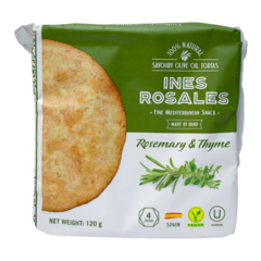 Ines Rosales Rosemary & Thyme Olive Oil Tortas 120g