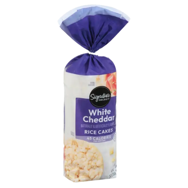 Rice Cakes Cheddar With