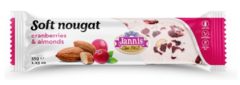 Jannis Soft Nougat with Cranberries & Almonds 35g