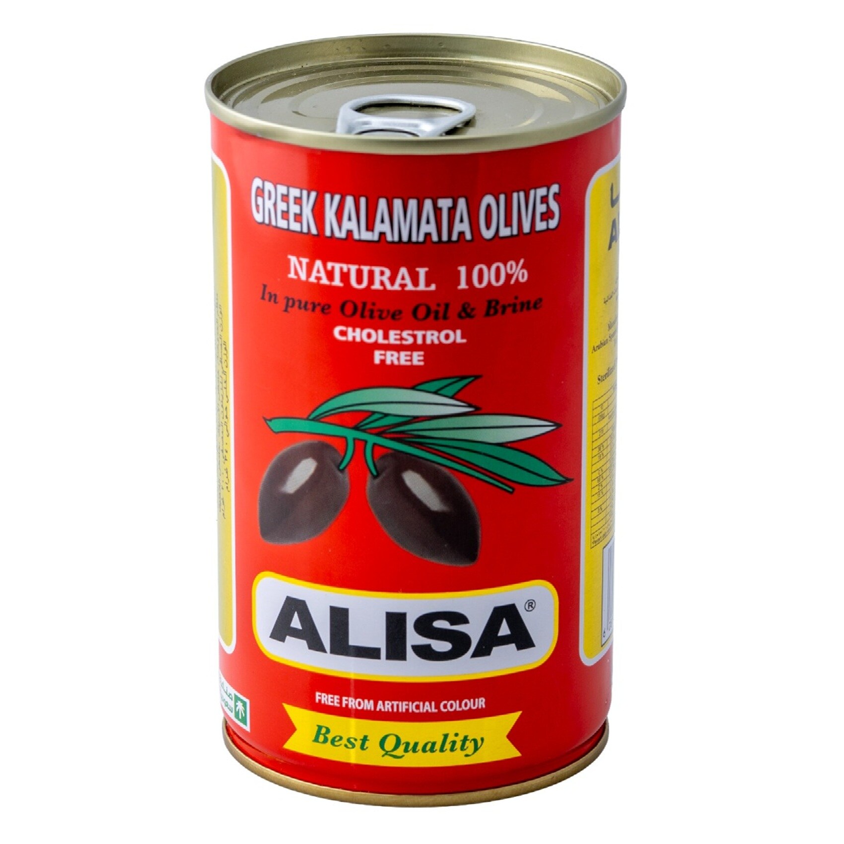 ALISA GREEK KALAMATA OLIVES 340G