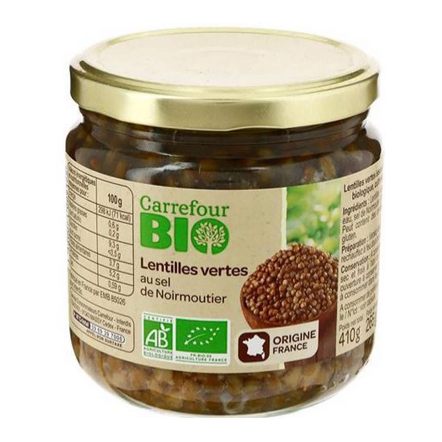 Carrefour Bio Lentil 410g