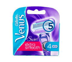 Gillette Venus Swirl Flexiball Women's Razor Blade Refills 4pc