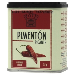 Pote Hot Paprika 75g