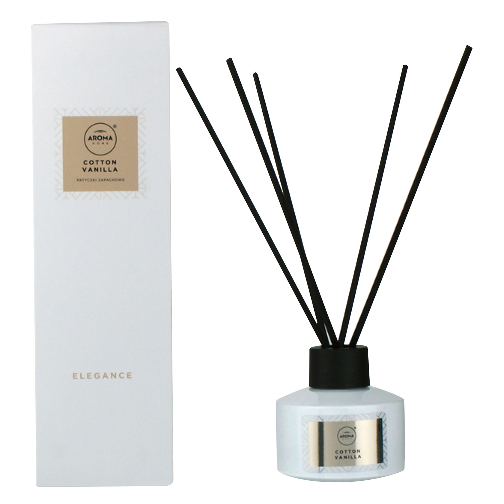 Aroma Cotton Vanilla Scent Sticks, 50Ml