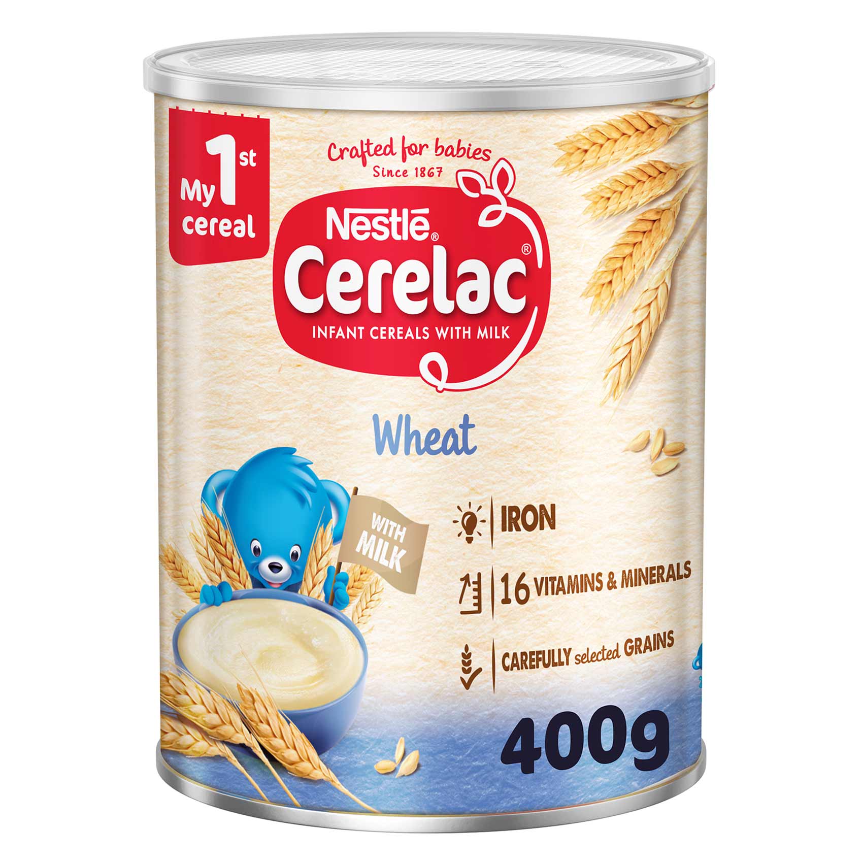 Cerelac Wheat Infant Cereal with Milk (From 6 Months) 400g