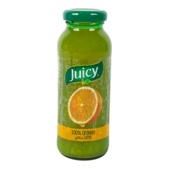 Juicy 100 % Orange Juice 195ml