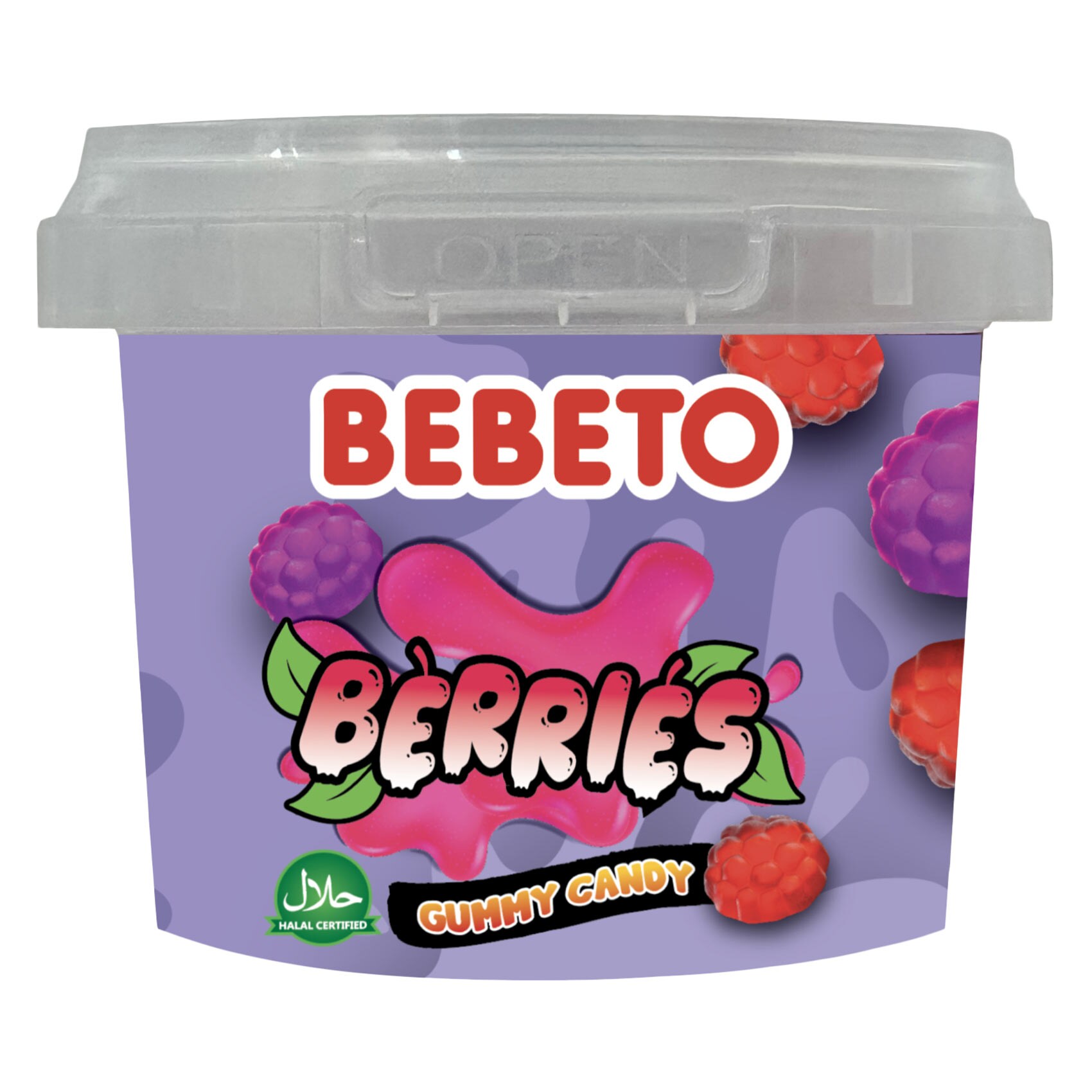 Bebeto Berries Gummy Candy 150g