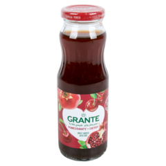 Grante 100% Pomegranate and Cherry Juice 250ml
