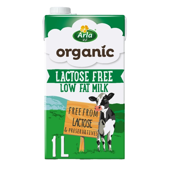 Organic Immune Milk Lactose Free Low Fat