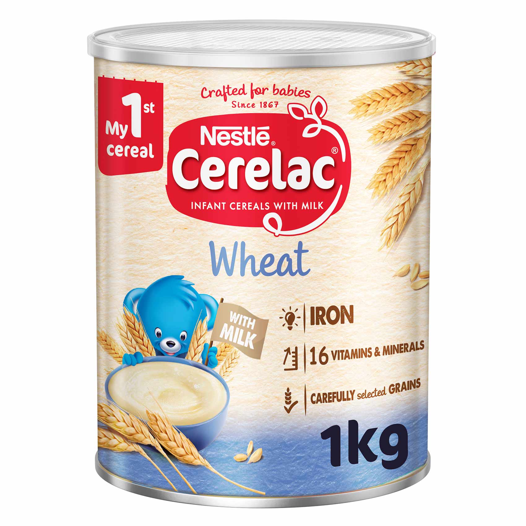 Cerelac Wheat Infant Cereal with Milk (From 6 Months) 1kg