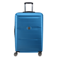 Delsey Comete 2.0 4 Double Wheel Trolley Case 68 cm Steel Blue 1pc