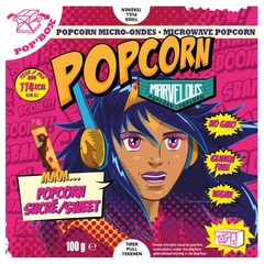 Marvelous Sweet Microwave Popcorn Gluten Free Vegan 100g