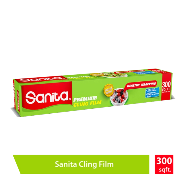 Sanita Premium Cling Film 300Sq.Feet