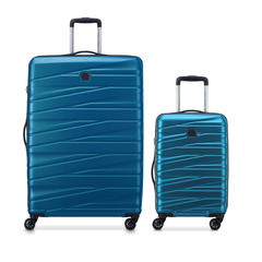 Delsey Tiphanie Luggage Trolley Set 55cm, 82cm Steel Blue