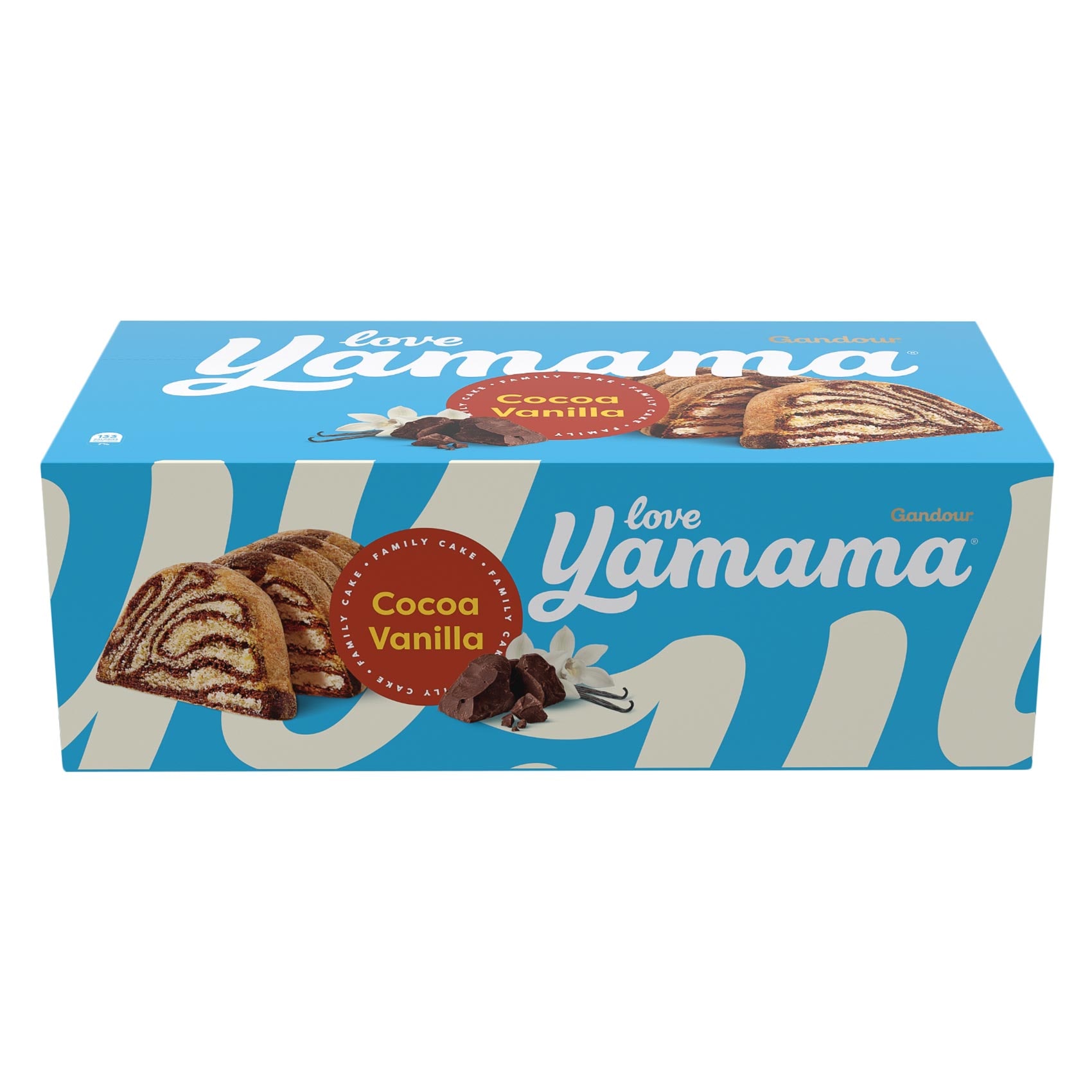 Gandour Yamama Vanilla and Chocolate Marble Cake 230g