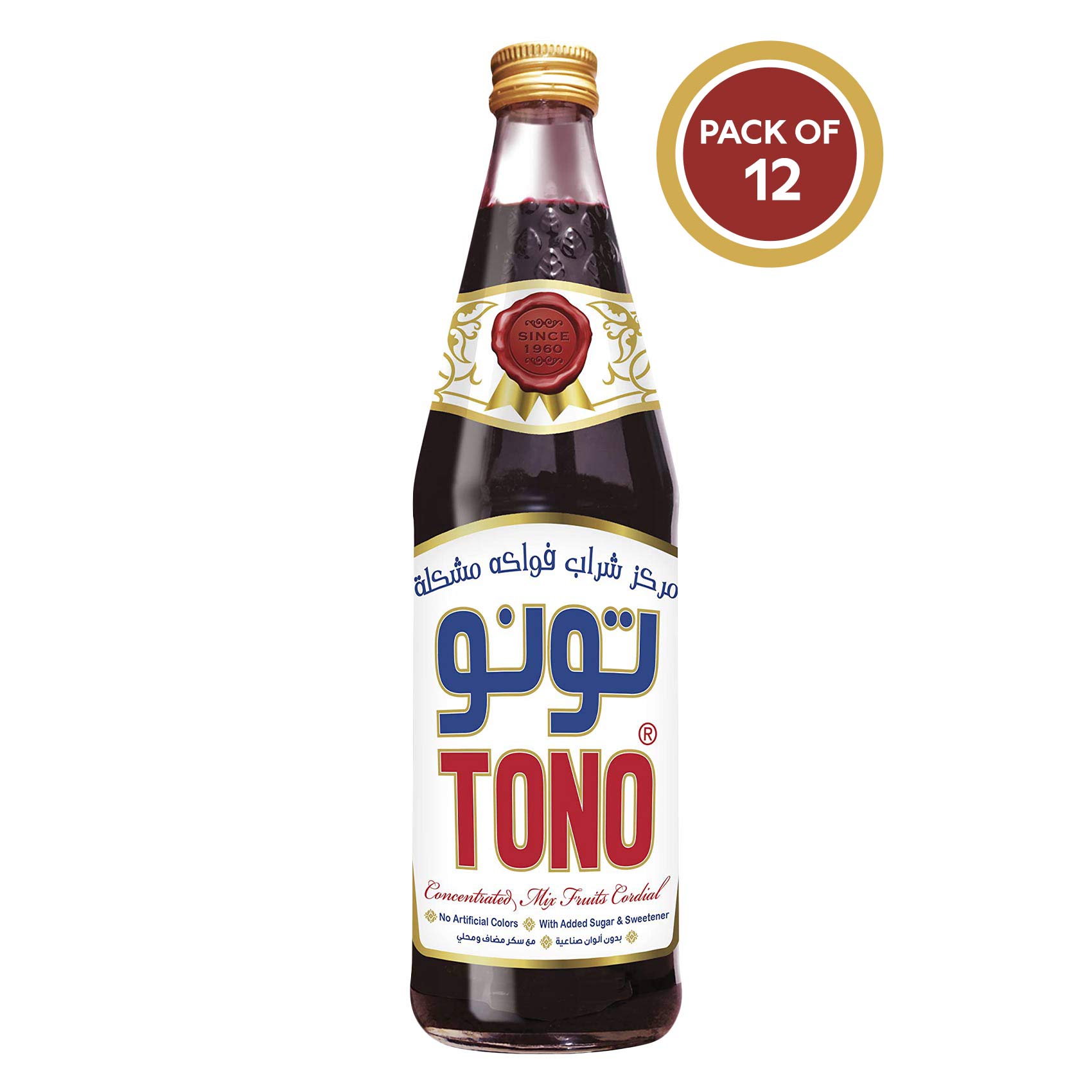 Tono Fruit Cordial 710ml x12