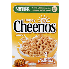 Cheerios Honey Breakfast Cereal 375g