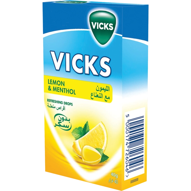 Soothing And Refereshing Throat Drops With Lemon And Menthol