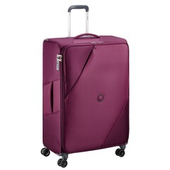 Delsey Maringa 4 Wheels Trolly Case 82Cm Purple 1pc