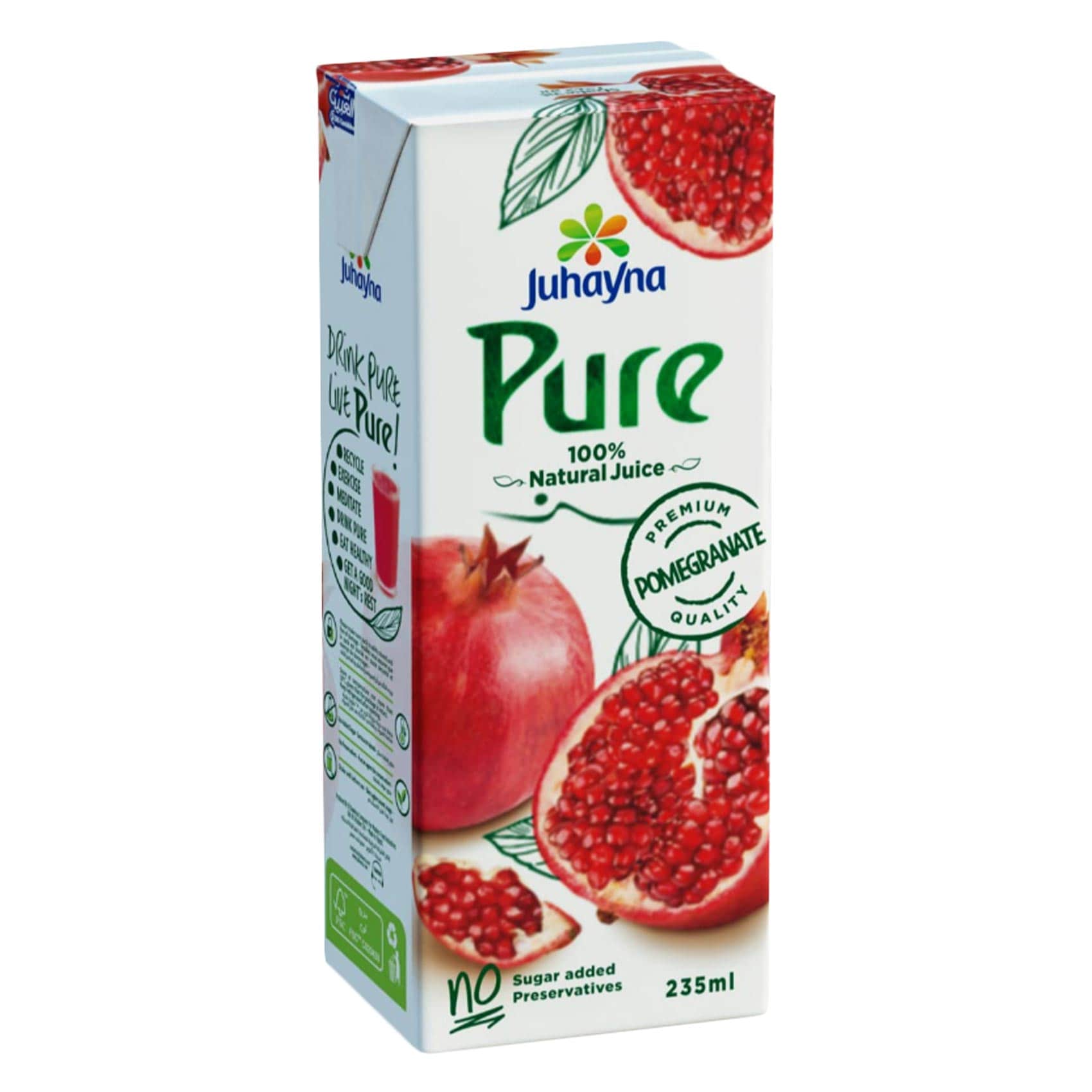 Juhayna Pure Pomegranate Juice 235ml