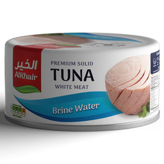 Alkhair Solid White Tuna In Water 185g