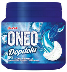 Ulker Oneo Filled Chewing Gum Mint Flavour 76g