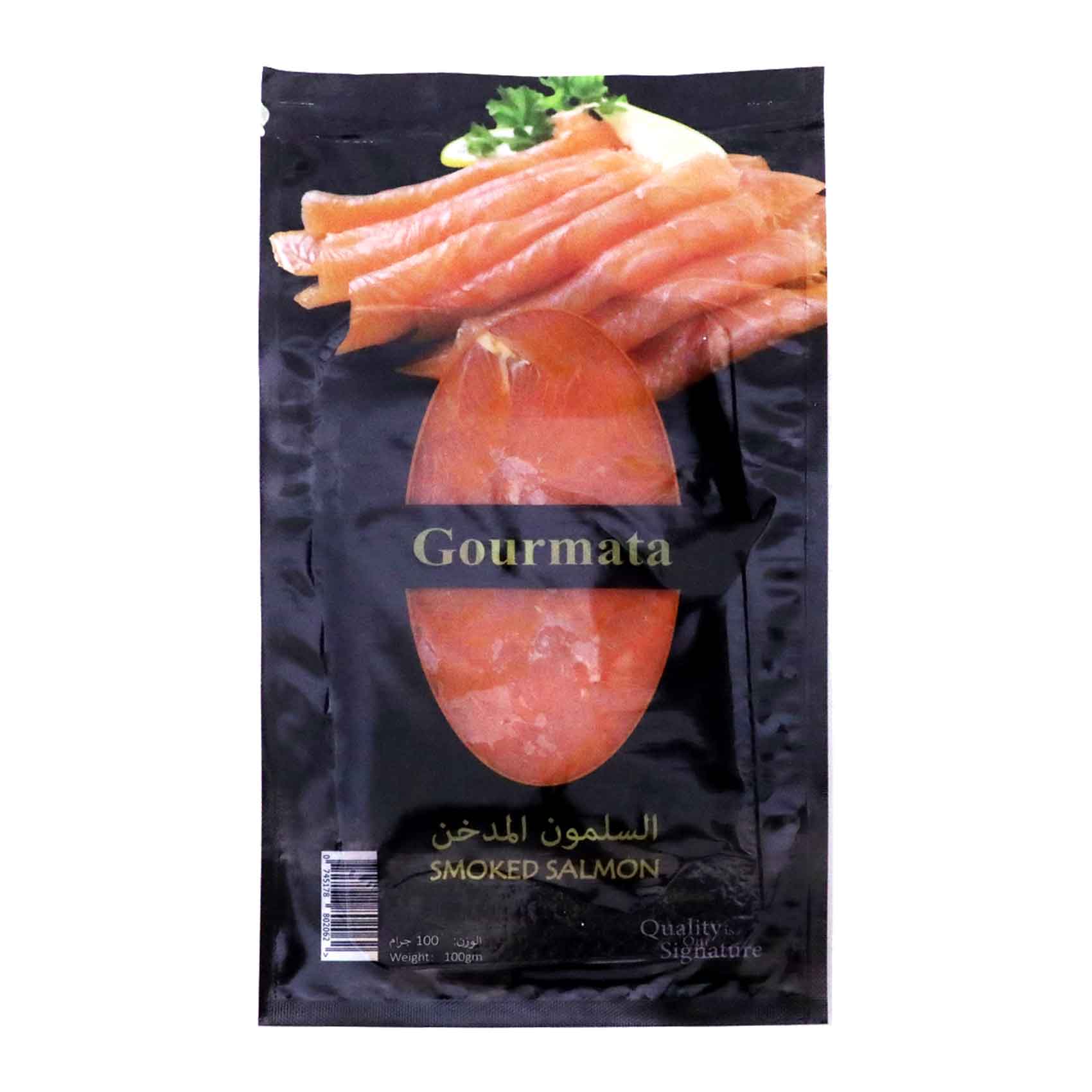 Gourmet smoked salmon 100g