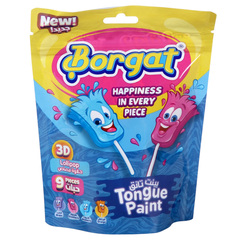 Borgat Tongue Paint Fruit Flavor Lollipops 126g