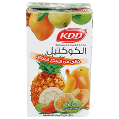 KDD Cocktail Fruit Nectar No Added Sugar 125ml