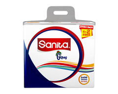 Sanita Gipsy Tissues 6+2*270Sheets