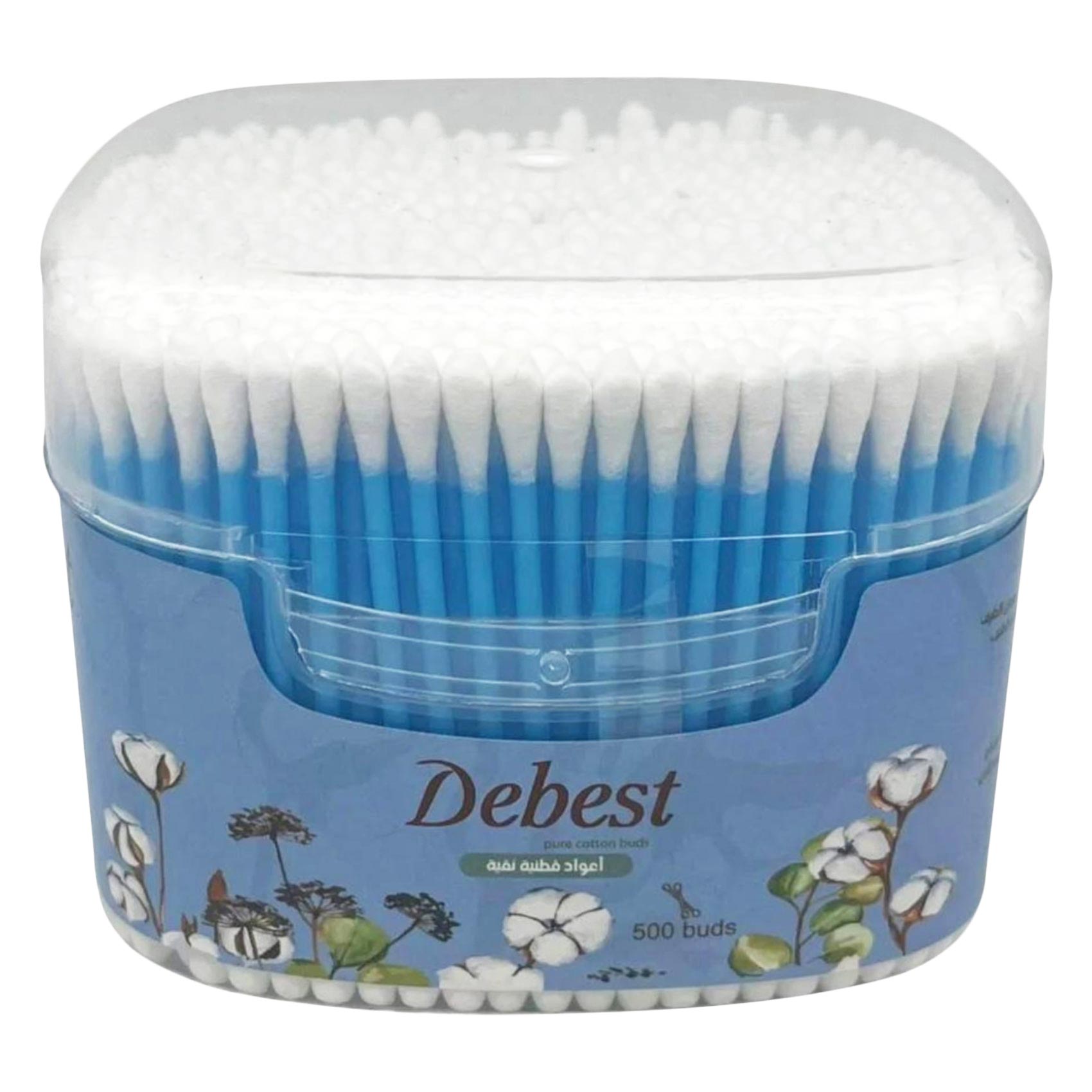 Debest Pure Cotton Buds – 500 Buds