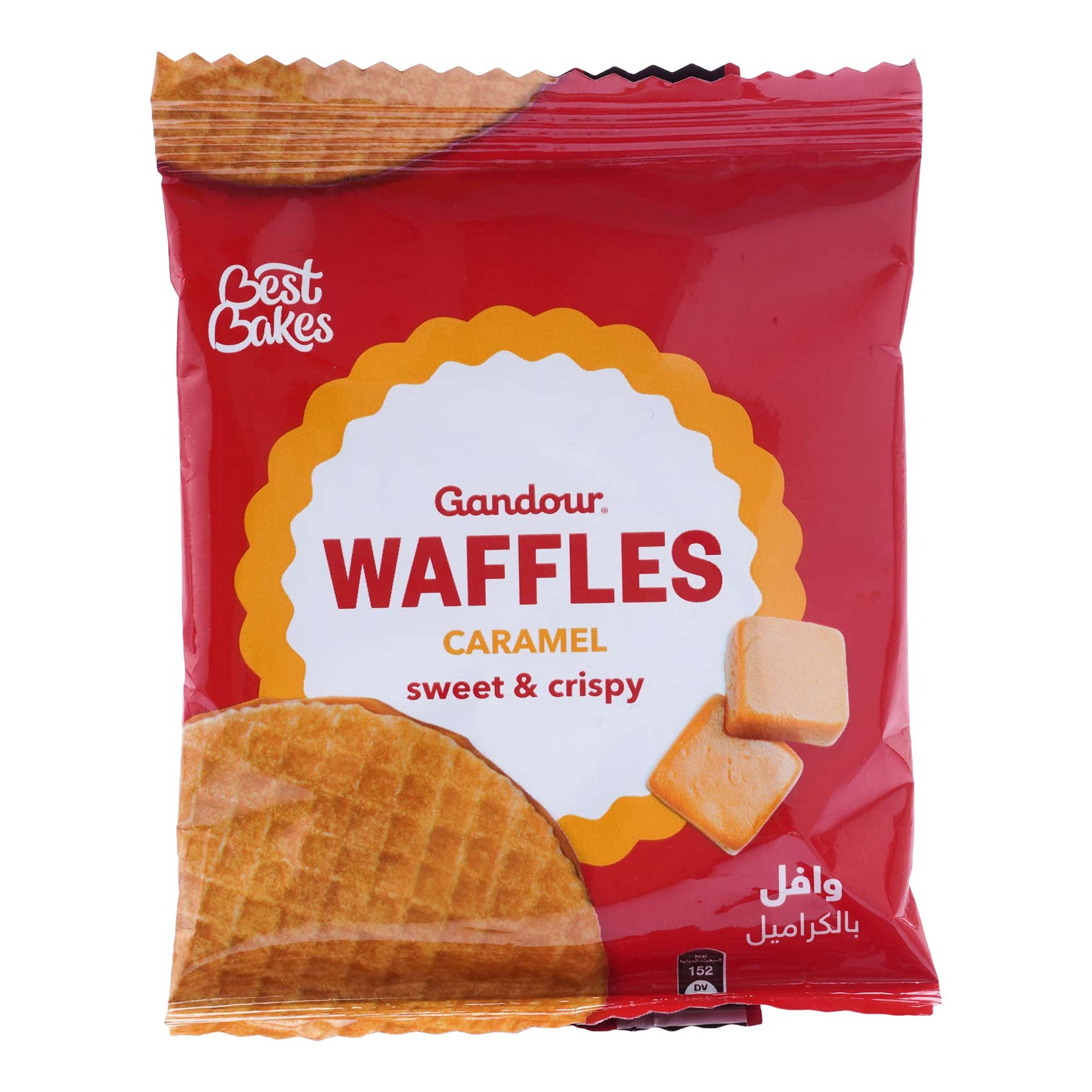 Gandour Caramel Waffle 28g