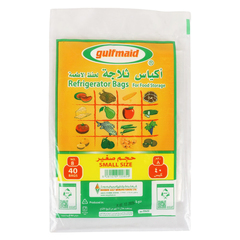 Gulfmaid Refrigerator Food Storage Bags No. 8 Small Size 40Bags