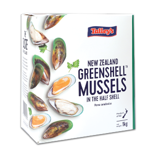 Frozen Half Shell Mussel 1Kg