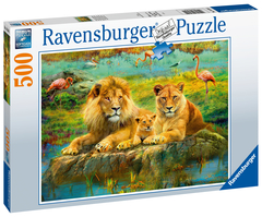 Ravensburger Lions in the Savanna Puzzle 500 Pieces