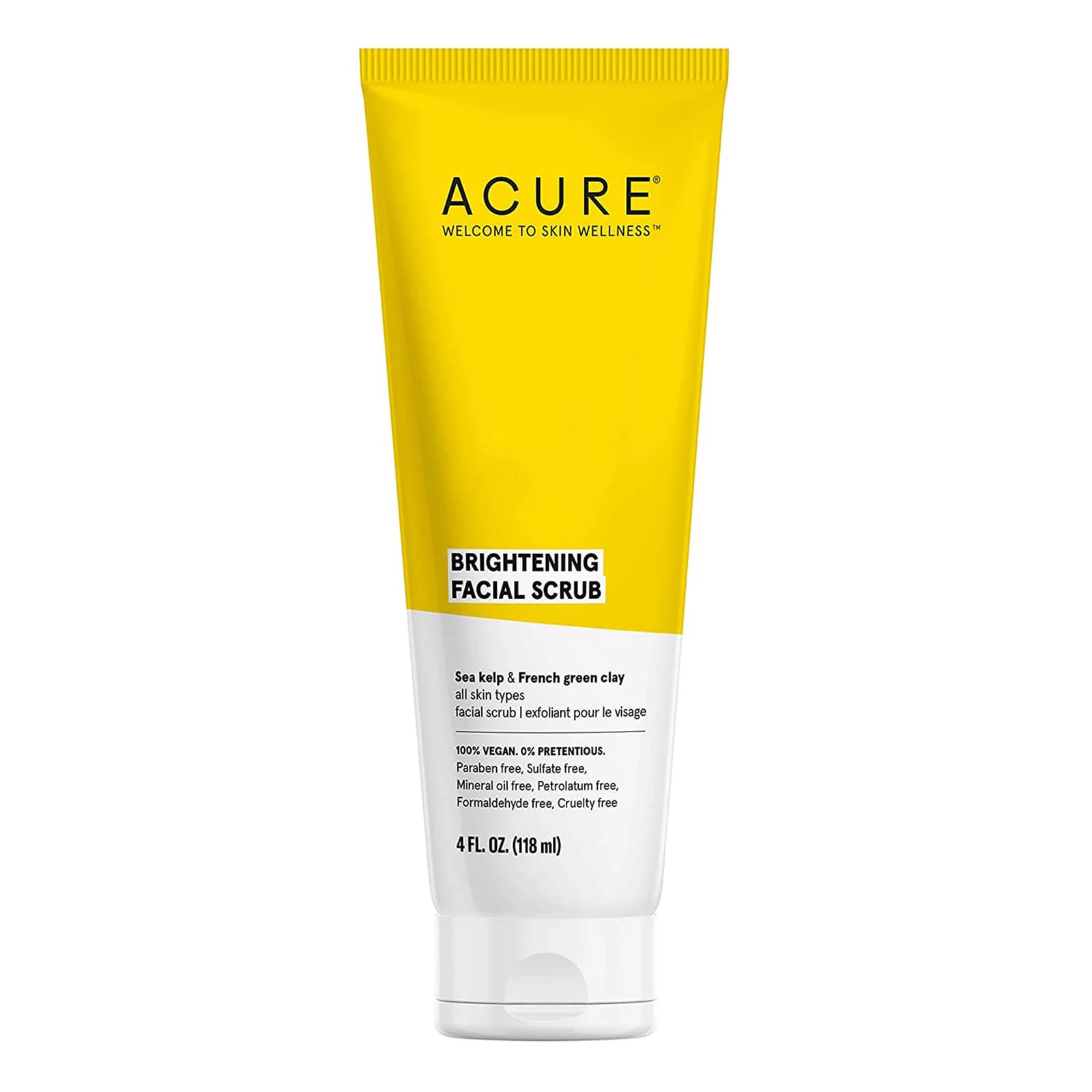 Acure Brightening Facial Scrub 118ml