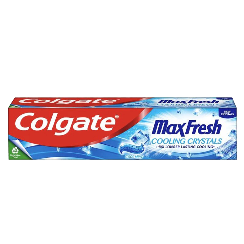 Colgate Toothpaste MaxFresh with Cooling Crystals Cool Mint 2*75ml